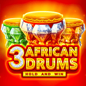 3 African Drums Game Poster
