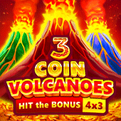 3 Coin Volcanoes Game Poster